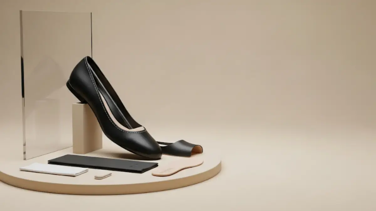 パンプスを素足で履く際のインソールやフットカバーの選択肢