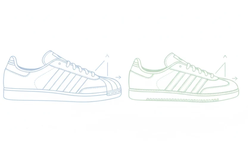 アディダス スーパースター82 ホワイト×グリーン アディダス スーパースター82 ホワイト×グリーンの爽やかな配色モデル