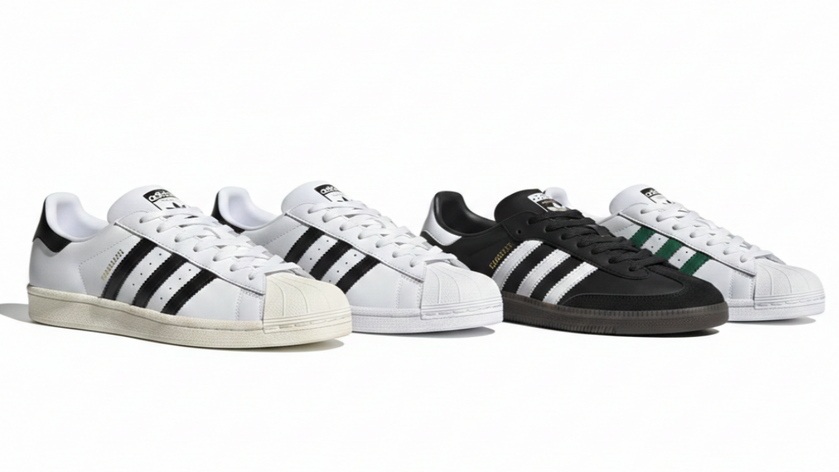 アディダス スーパースターのサイズ感を初心者向けに分かりやすく解説するアイキャッチ画像